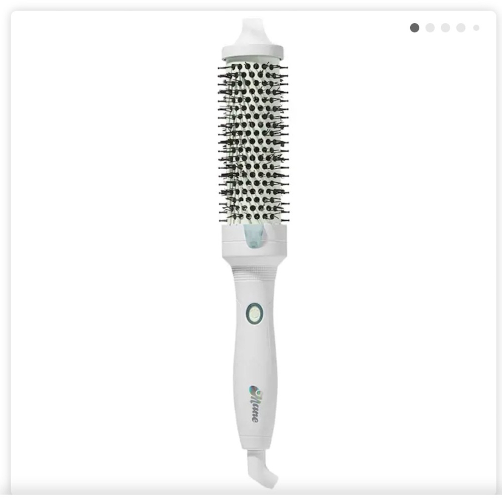 White Thermal Hair Styling Brush Professional Tool